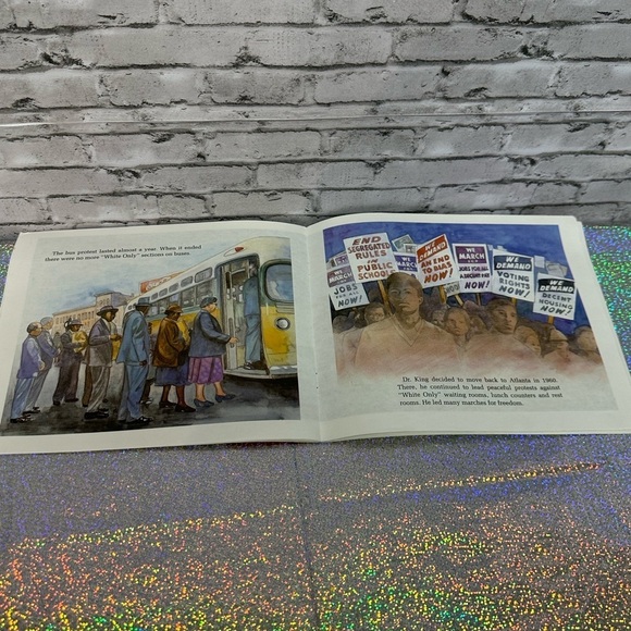 Biographies Lot of 5 Books Great Men and Women in History Martin Luther King Jr. - Picture 14 of 16